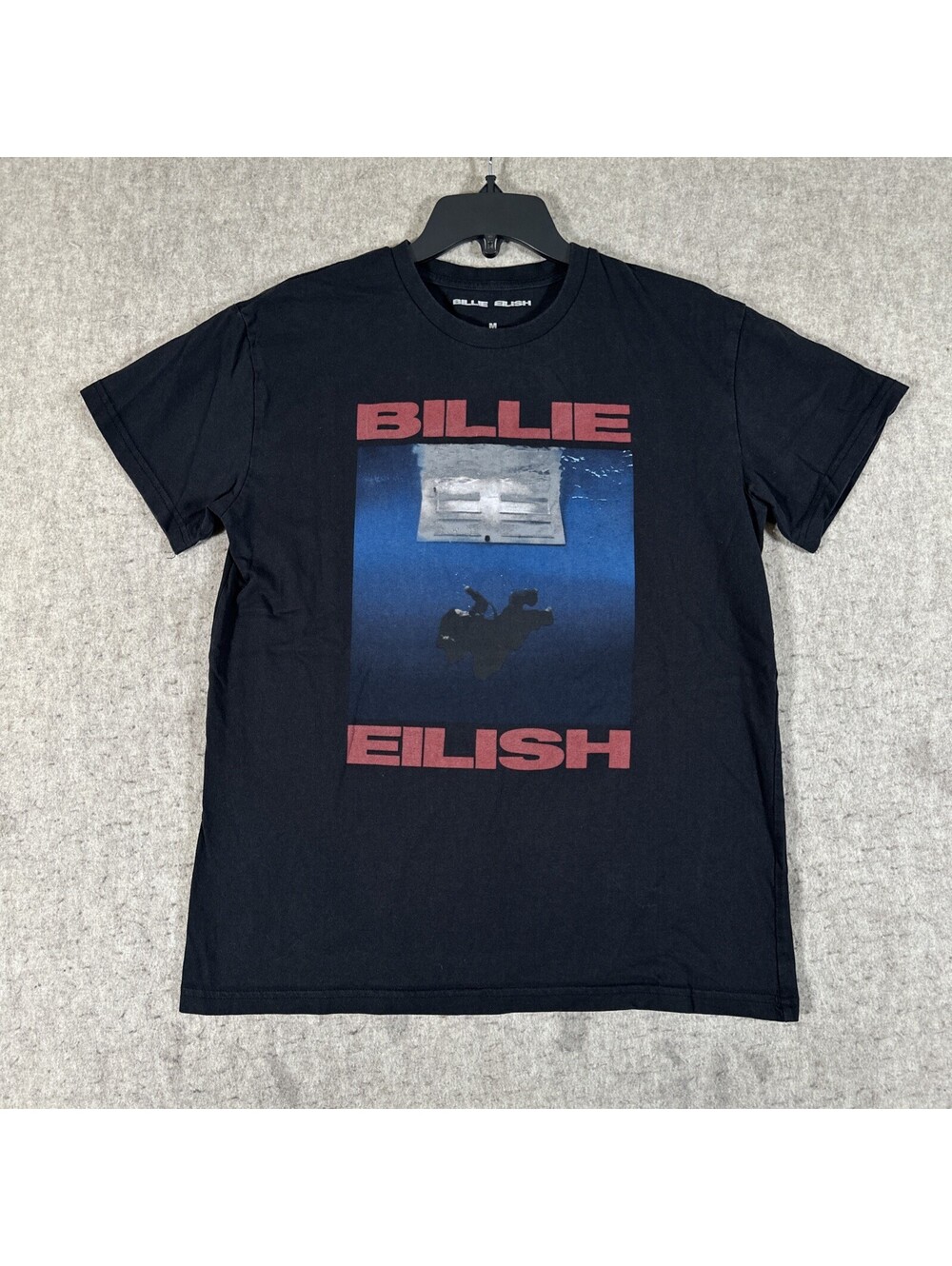 Billie Eilish Hit Me Hard And Soft Shirt Black Medium Album Tee